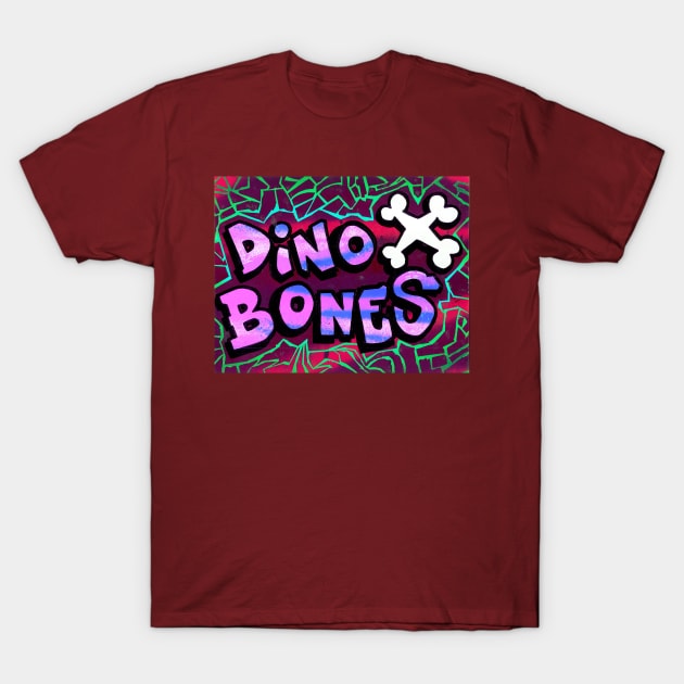 Dino Down to Earth Var. 3 T-Shirt by DinoBones